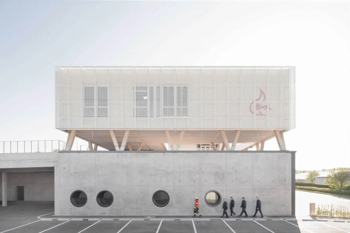 BIM建筑|Straubenhardt 消防站 / wulf architekten