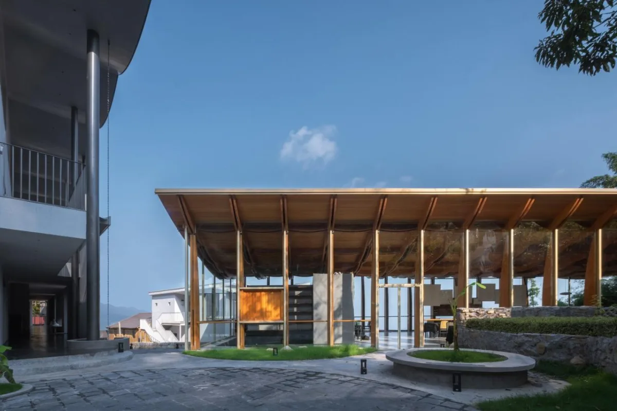 BIM建筑|交月亭 / 来建筑设计工作室