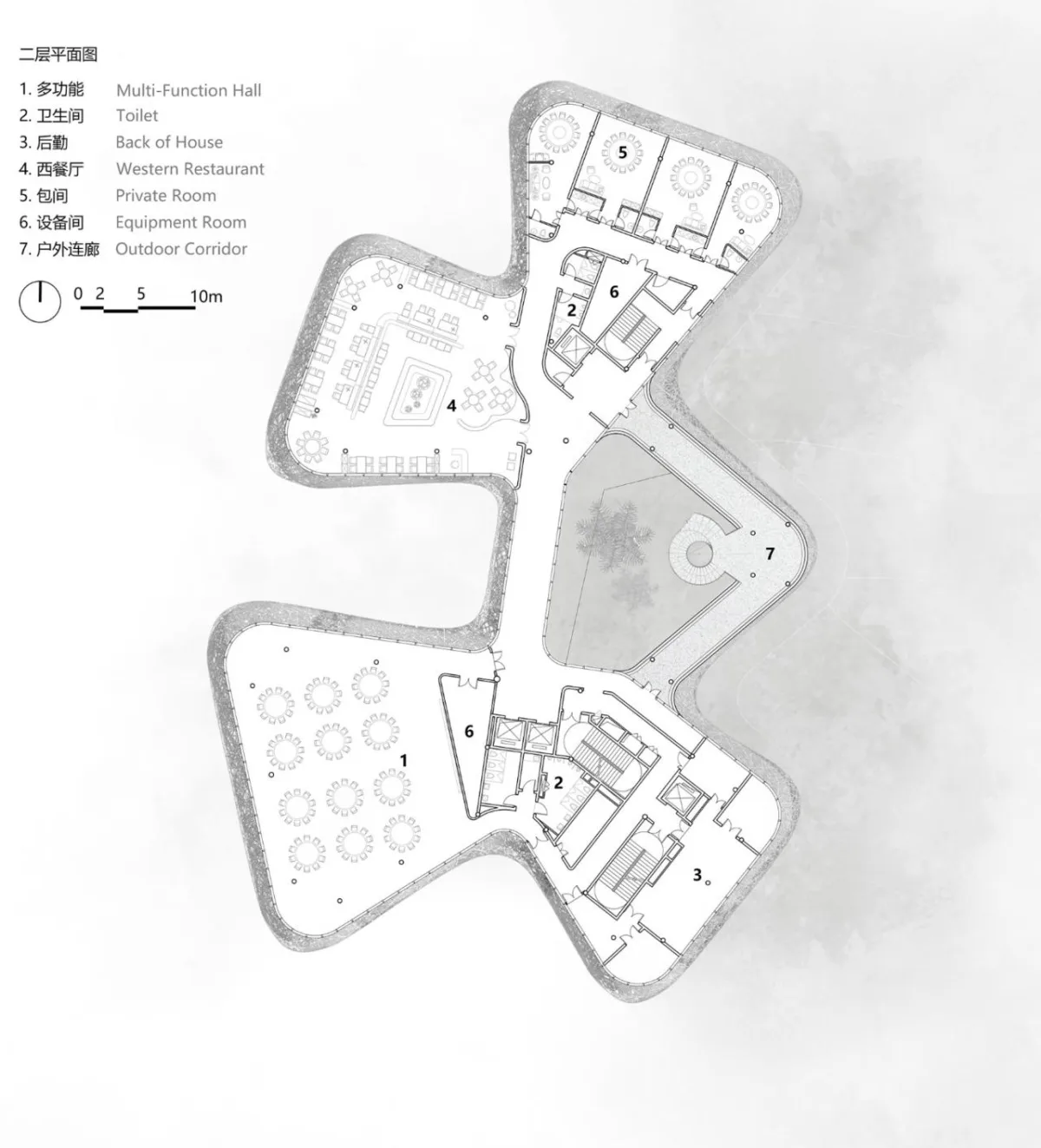 BIM建筑|白鹤湖游客中心 / 建识设计