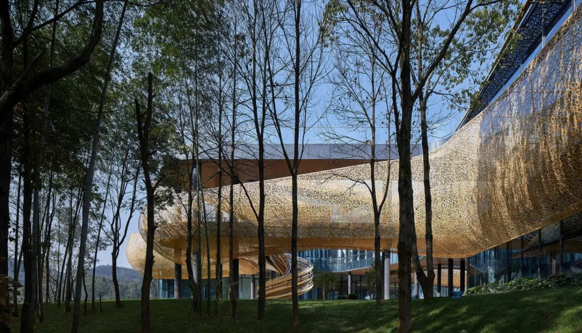 BIM建筑|白鹤湖游客中心 / 建识设计