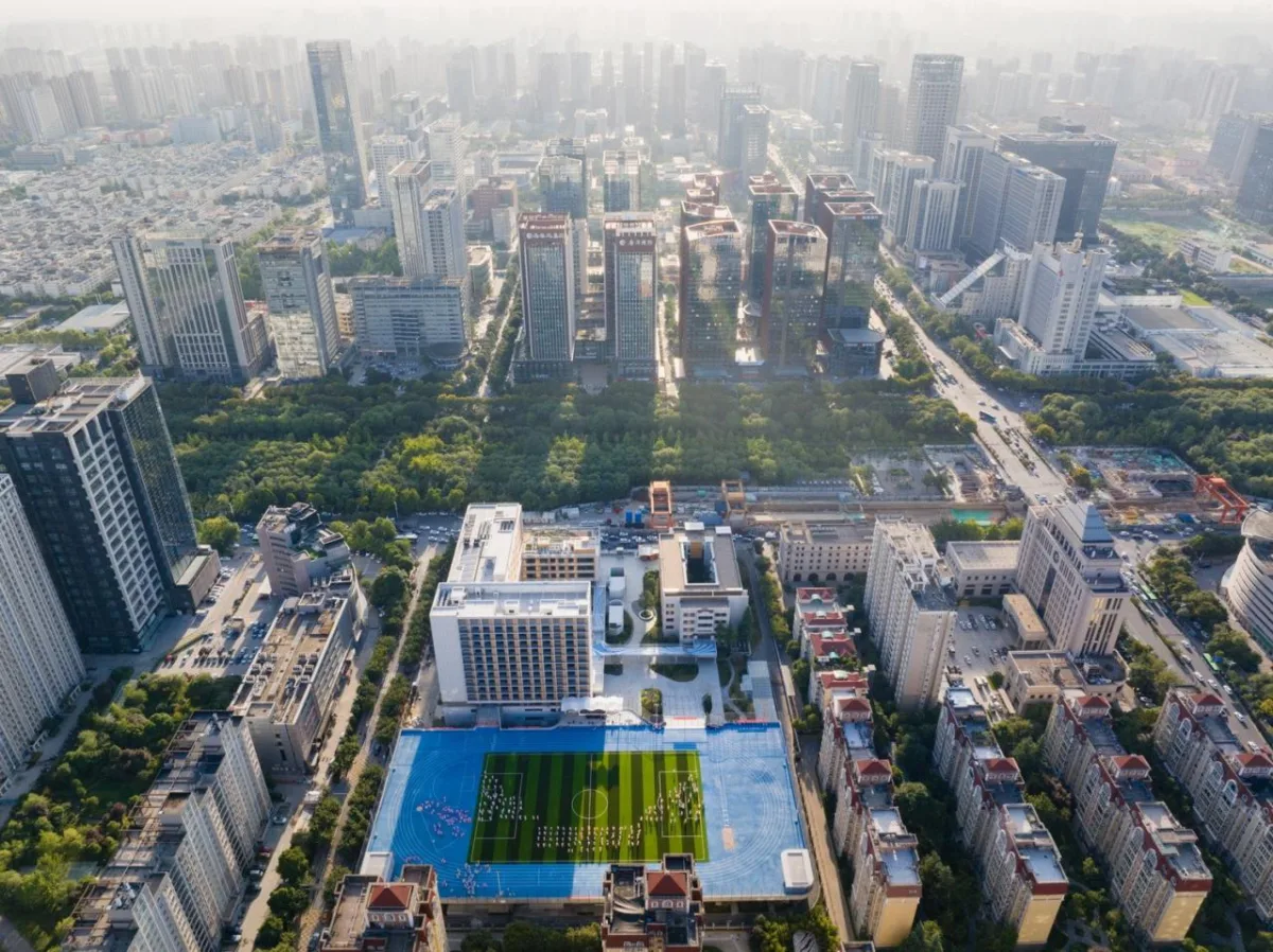 BIM建筑|西安高新第一中学（高中部）改扩建 / 中国建筑西北设计研究院 屈培青工作室