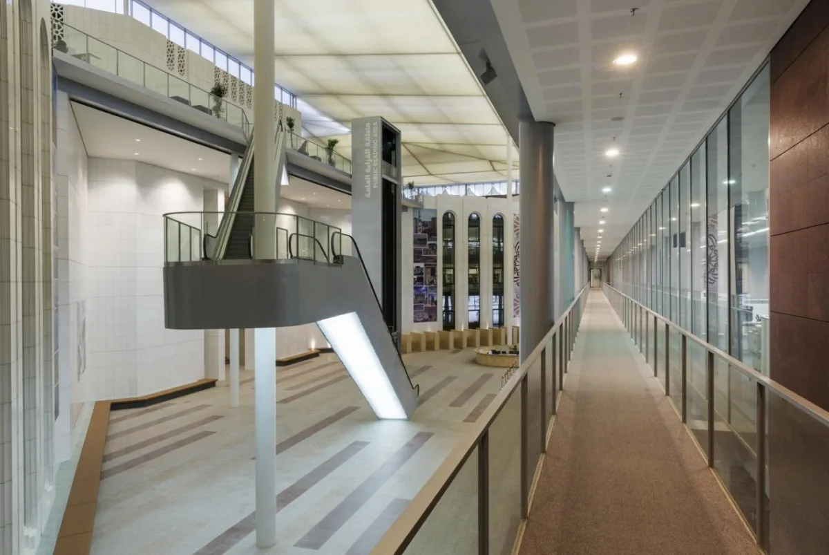 BIM建筑|沙特阿拉伯法赫德国王图书馆 / 盖博建筑设计事务所