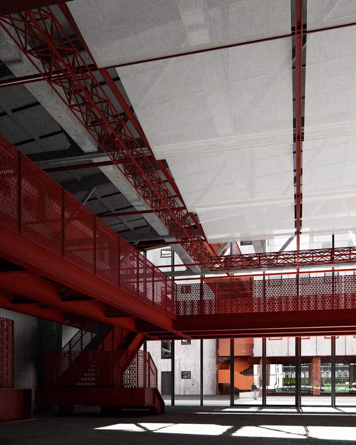 BIM建筑|金缮城市，生机街区：杭州LOFT49产业遗存更新 / 朱培栋-line+建筑事务所