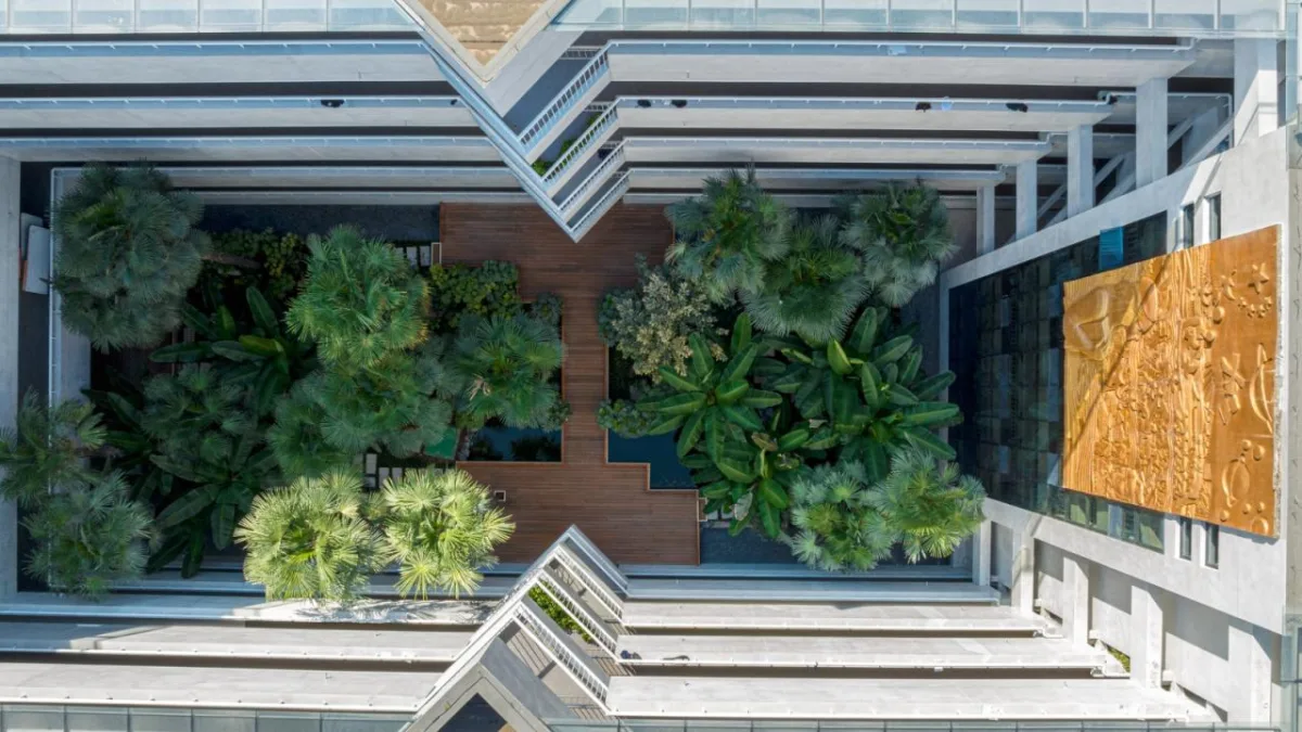 BIM建筑|西安高新第一中学（高中部）改扩建 / 中国建筑西北设计研究院 屈培青工作室