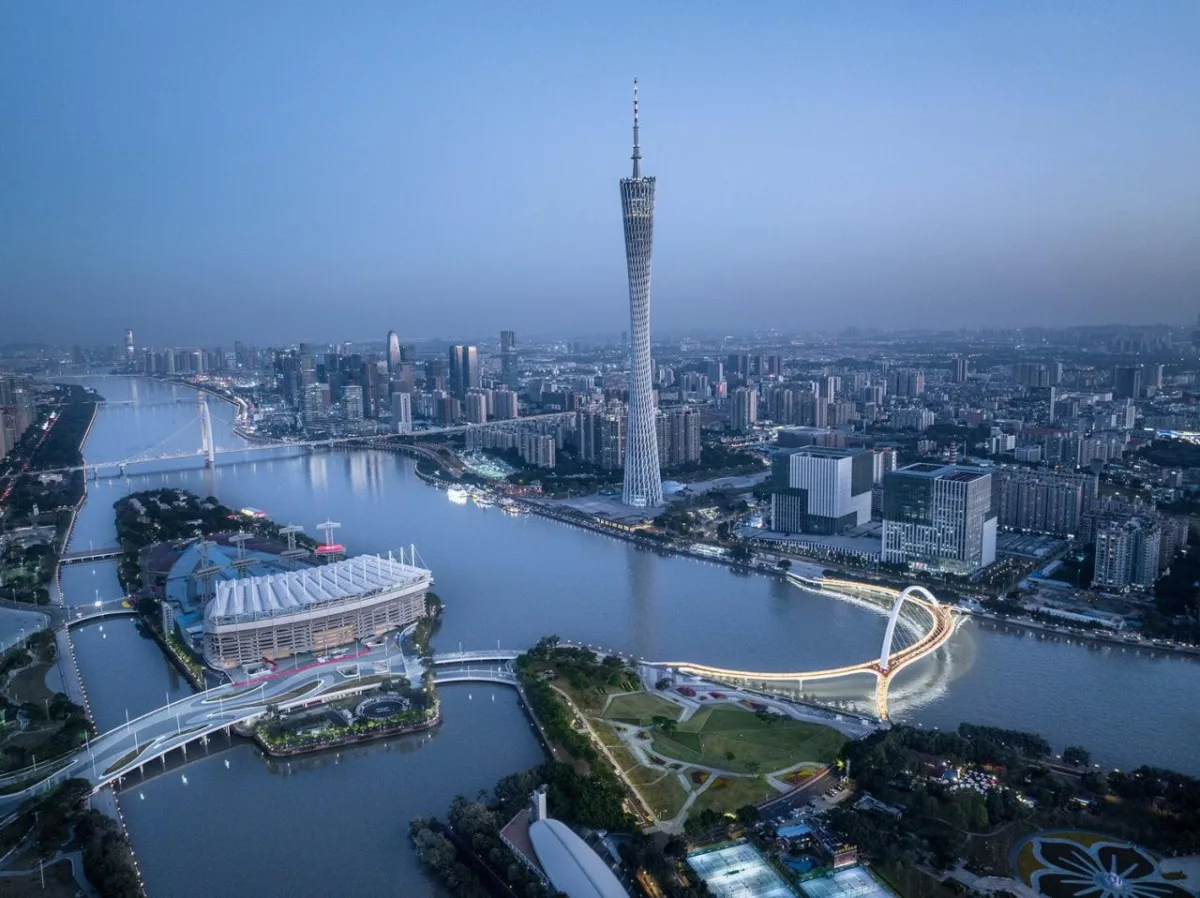 BIM建筑|广州海心桥 / 华南理工大学建筑设计研究院有限公司