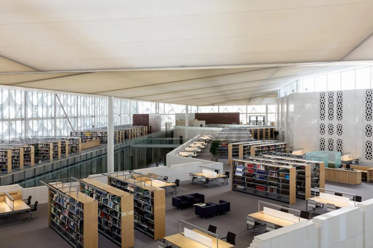 BIM建筑|沙特阿拉伯法赫德国王图书馆 / 盖博建筑设计事务所