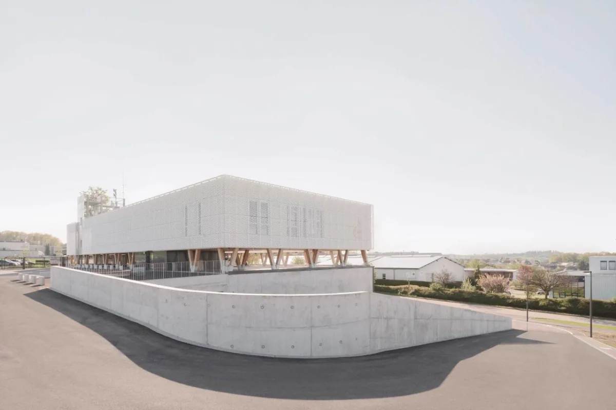 BIM建筑|Straubenhardt 消防站 / wulf architekten