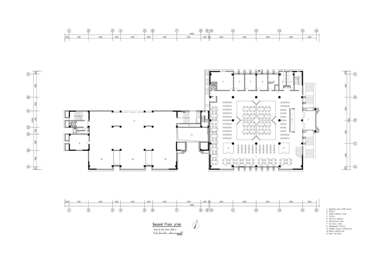 BIM建筑|德巴图书馆 / 荣朝晖工作室