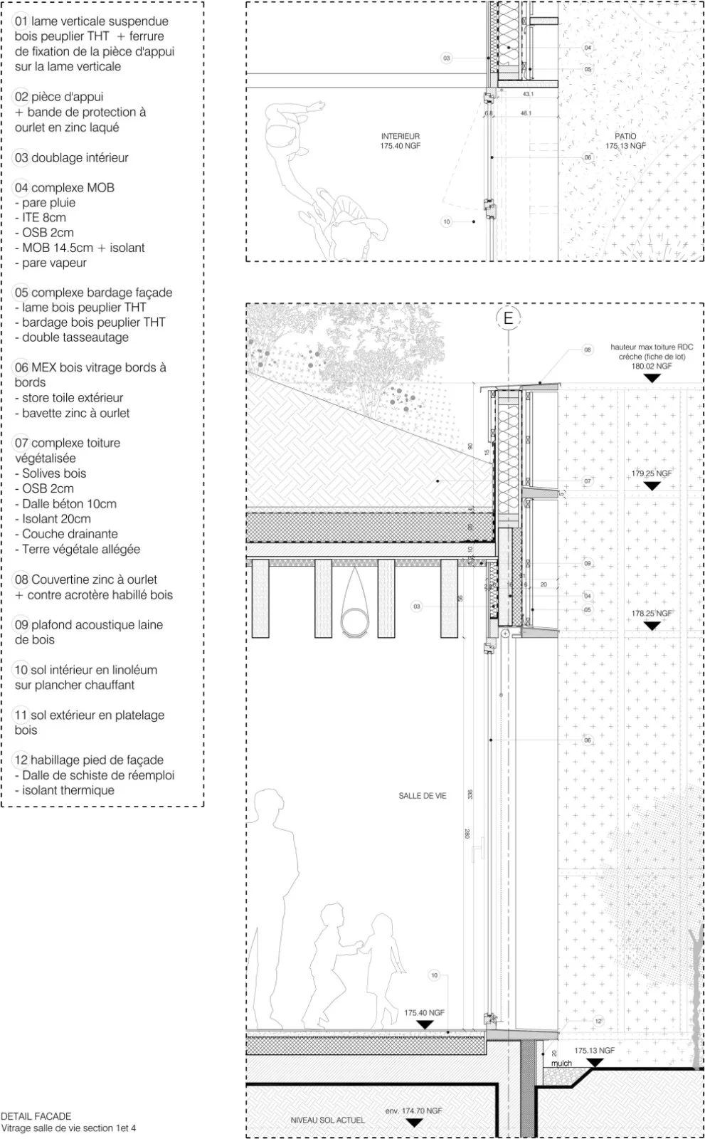 BIM建筑|日间托儿所和玩具图书馆 / a+samueldelmas architectes
