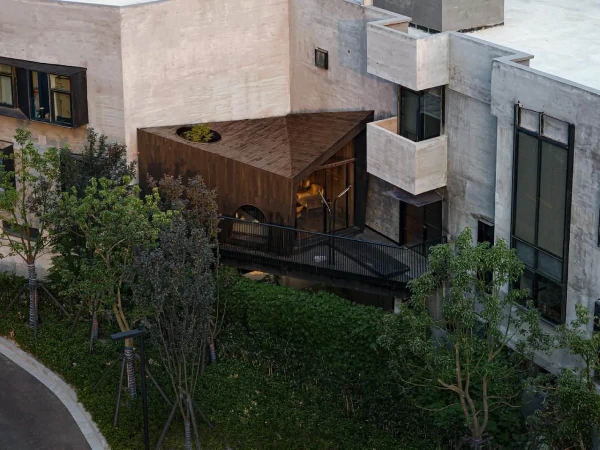 BIM建筑|夹缝中的建筑，上海 / 本哲建筑