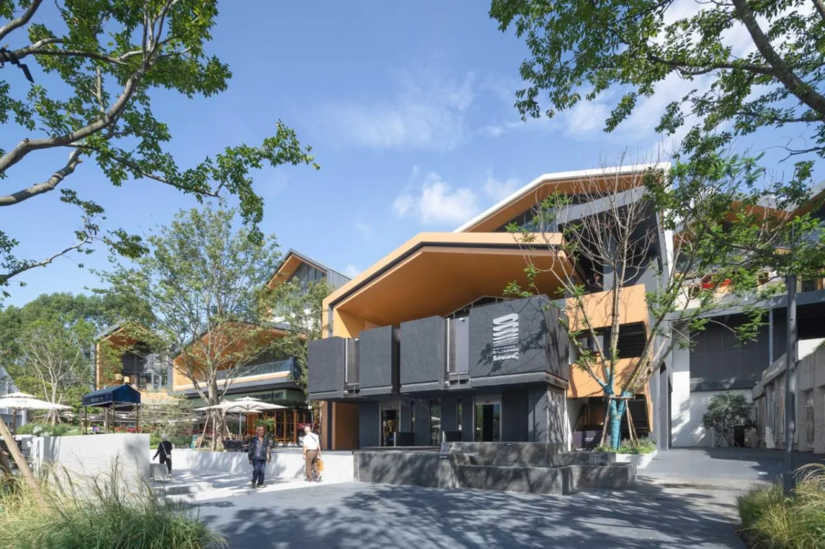 BIM建筑|成都天府麓湖美食岛二期 / 四周建筑