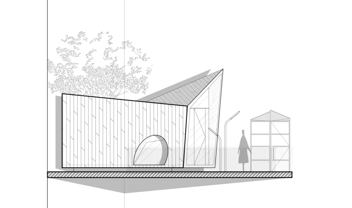 BIM建筑|夹缝中的建筑，上海 / 本哲建筑