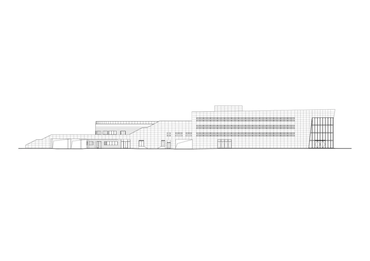 BIM建筑|上海三林懿德社区文体中心：“镶嵌”在社区当中的一站式“体育+”公园 / 三益中国