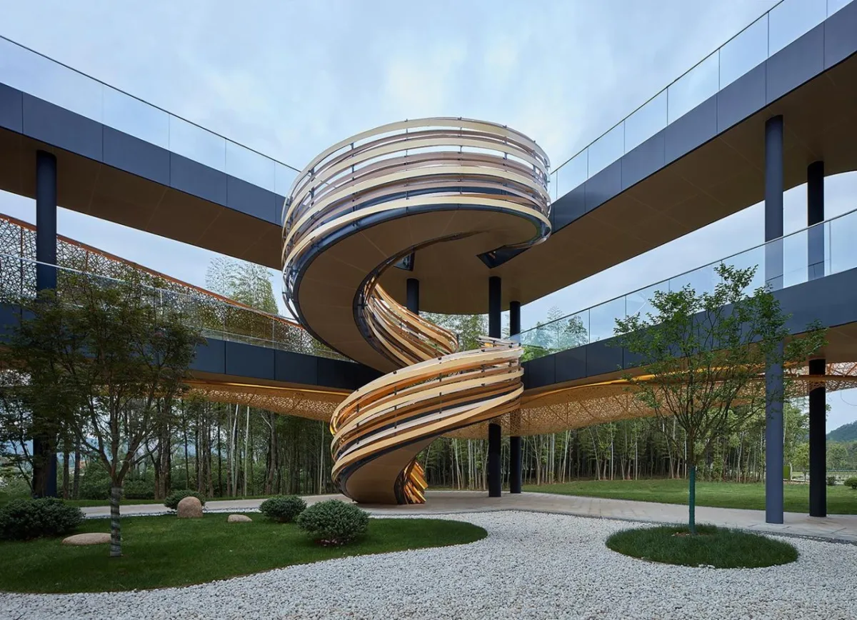 BIM建筑|白鹤湖游客中心 / 建识设计