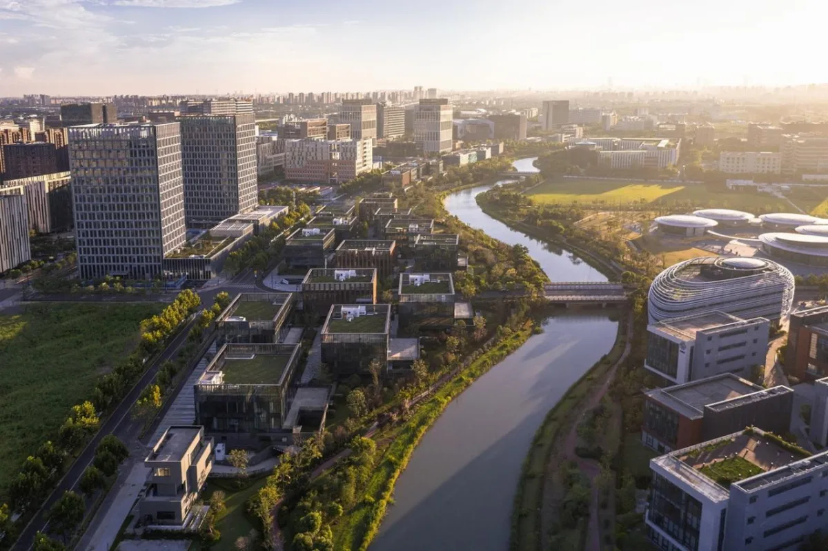 BIM建筑|上海浦东张江AI未来街区 / 大正建筑