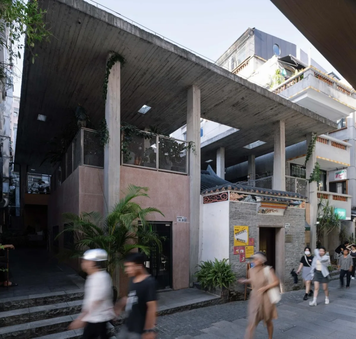 BIM建筑|村中村 / 迹·建筑事务所（TAO）