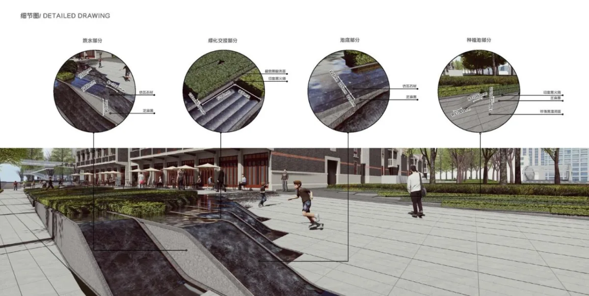 BIM建筑|上海苏河湾万象天地景观设计 / Lab D+H