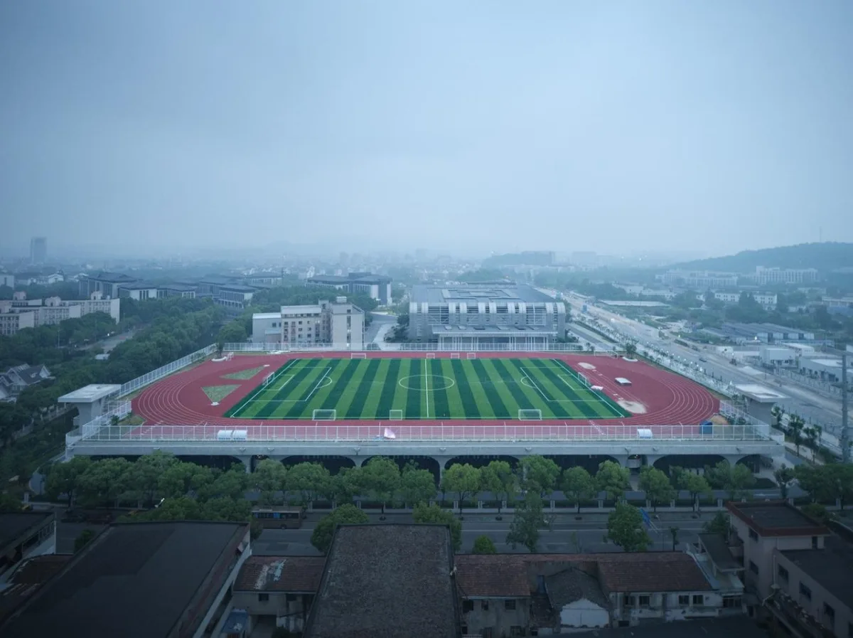 BIM建筑|绍兴文理学院风雨操场 / 浙江大学建筑设计研究院