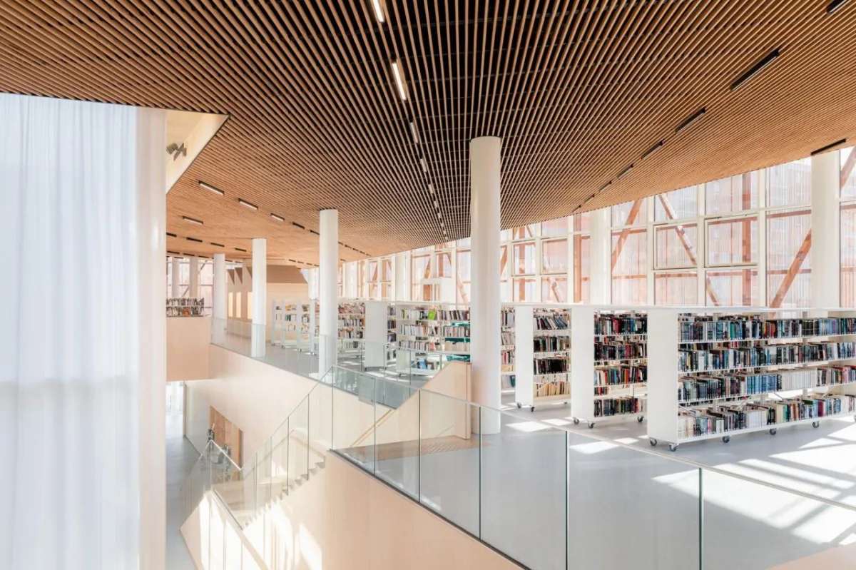 BIM建筑|Sainte-Geneviève- des-Bois 媒体图书馆 / archi5 + Calmm architecture