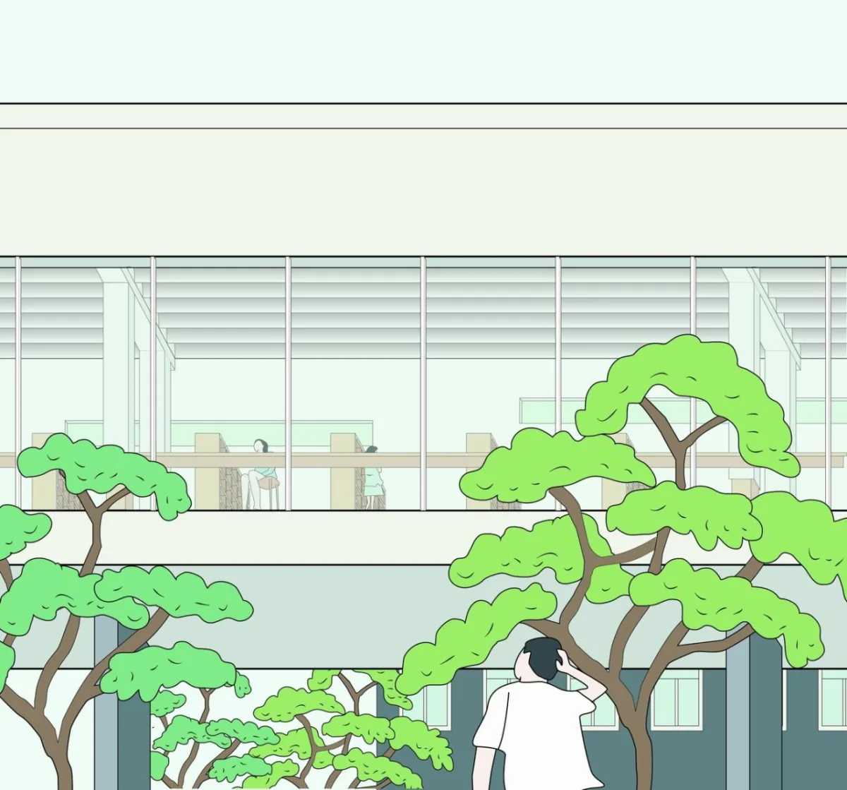 BIM建筑|宁波市古林职业高级中学：少年的无限剧本 / ARCHIS（如是）建筑设计事务所