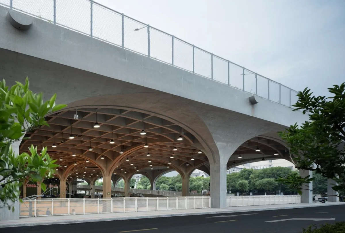 BIM建筑|绍兴文理学院风雨操场 / 浙江大学建筑设计研究院