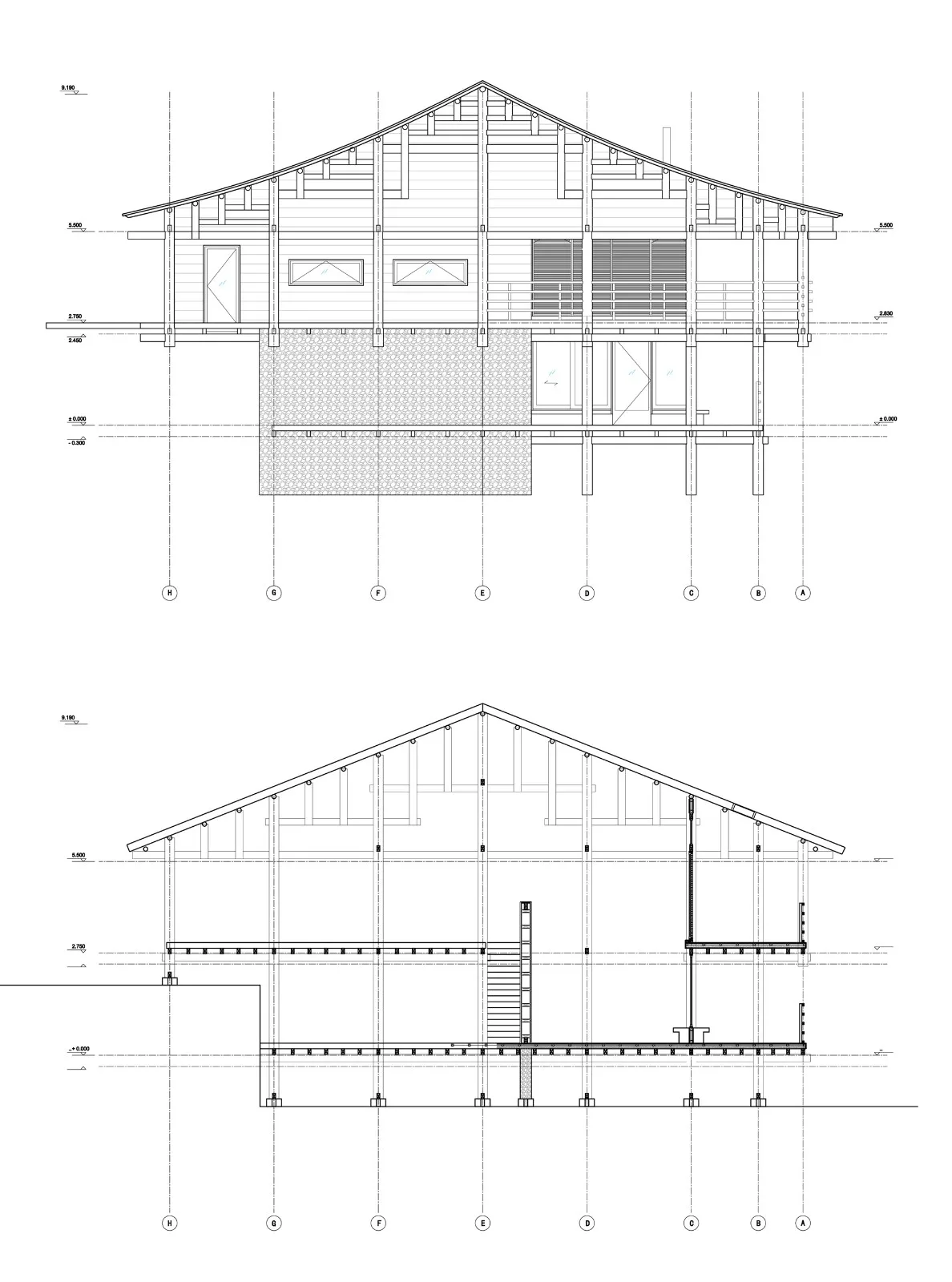 BIM建筑|井上见 稻田 / ATLAS STUDIO