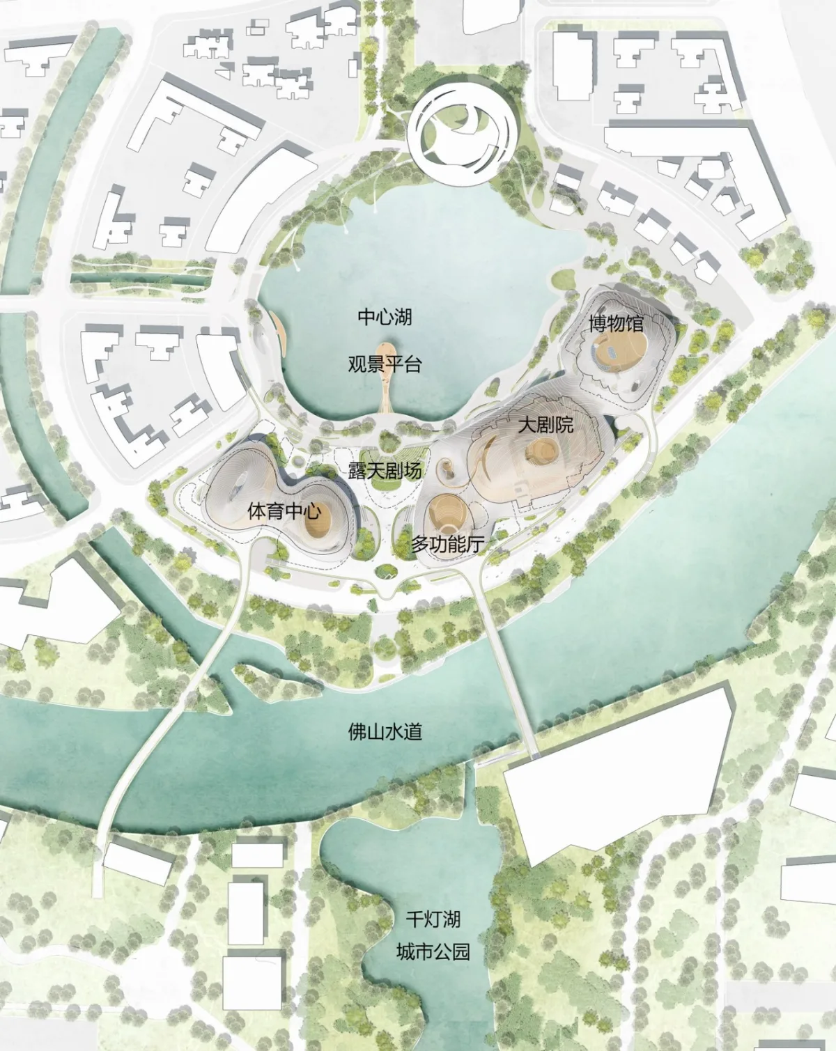 BIM建筑|南海艺术中心 / MAD马岩松