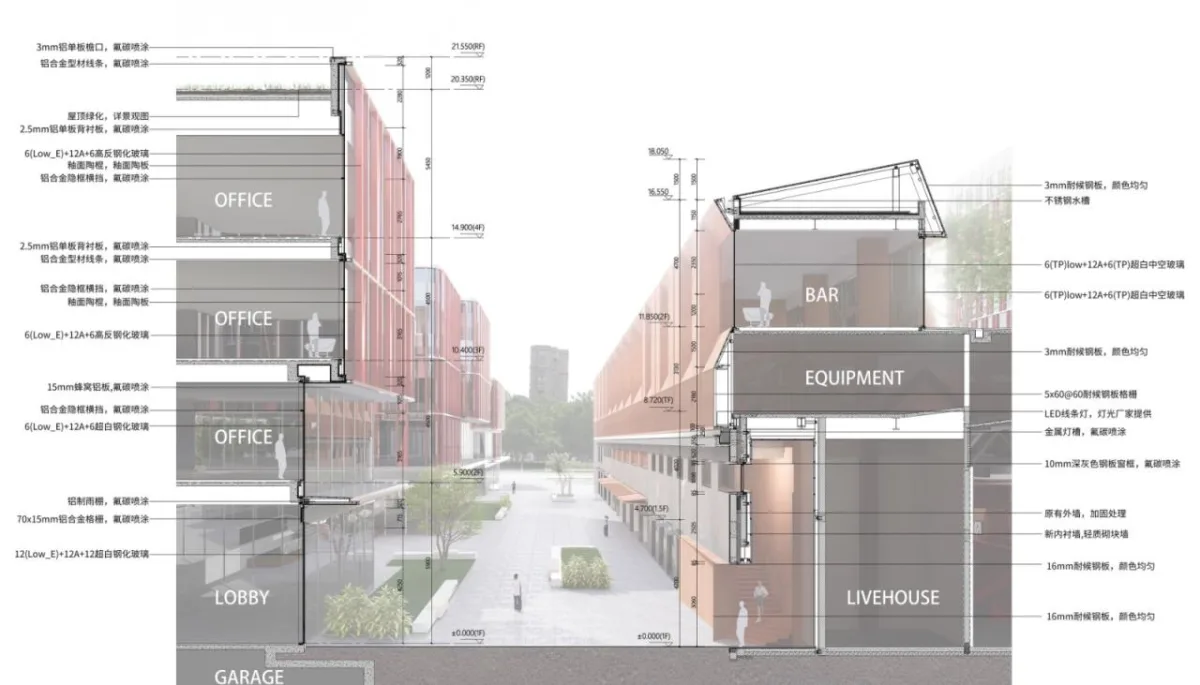 BIM建筑|金缮城市，生机街区：杭州LOFT49产业遗存更新 / 朱培栋-line+建筑事务所