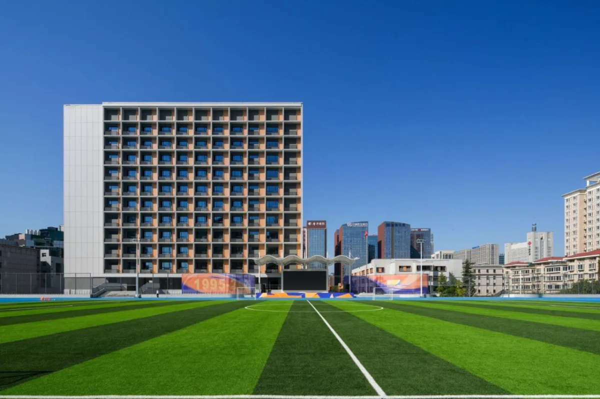 BIM建筑|西安高新第一中学（高中部）改扩建 / 中国建筑西北设计研究院 屈培青工作室