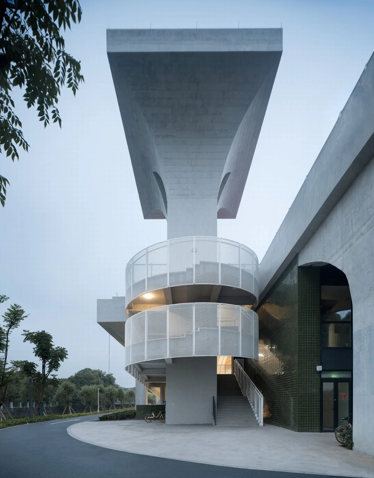BIM建筑|绍兴文理学院风雨操场 / 浙江大学建筑设计研究院