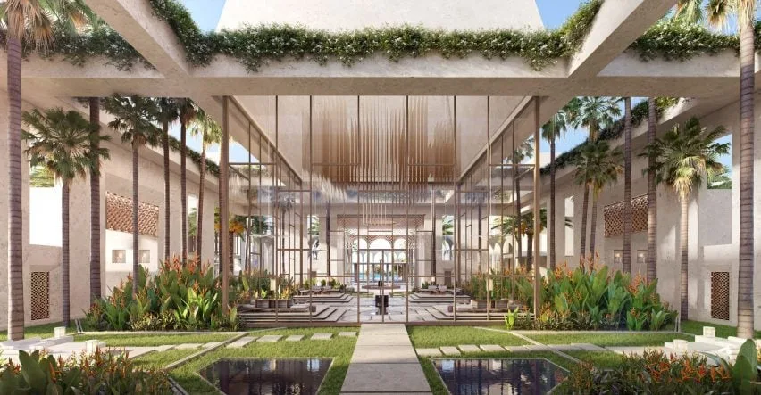 BIM建筑|约翰·希赫在红海边设计度假村
