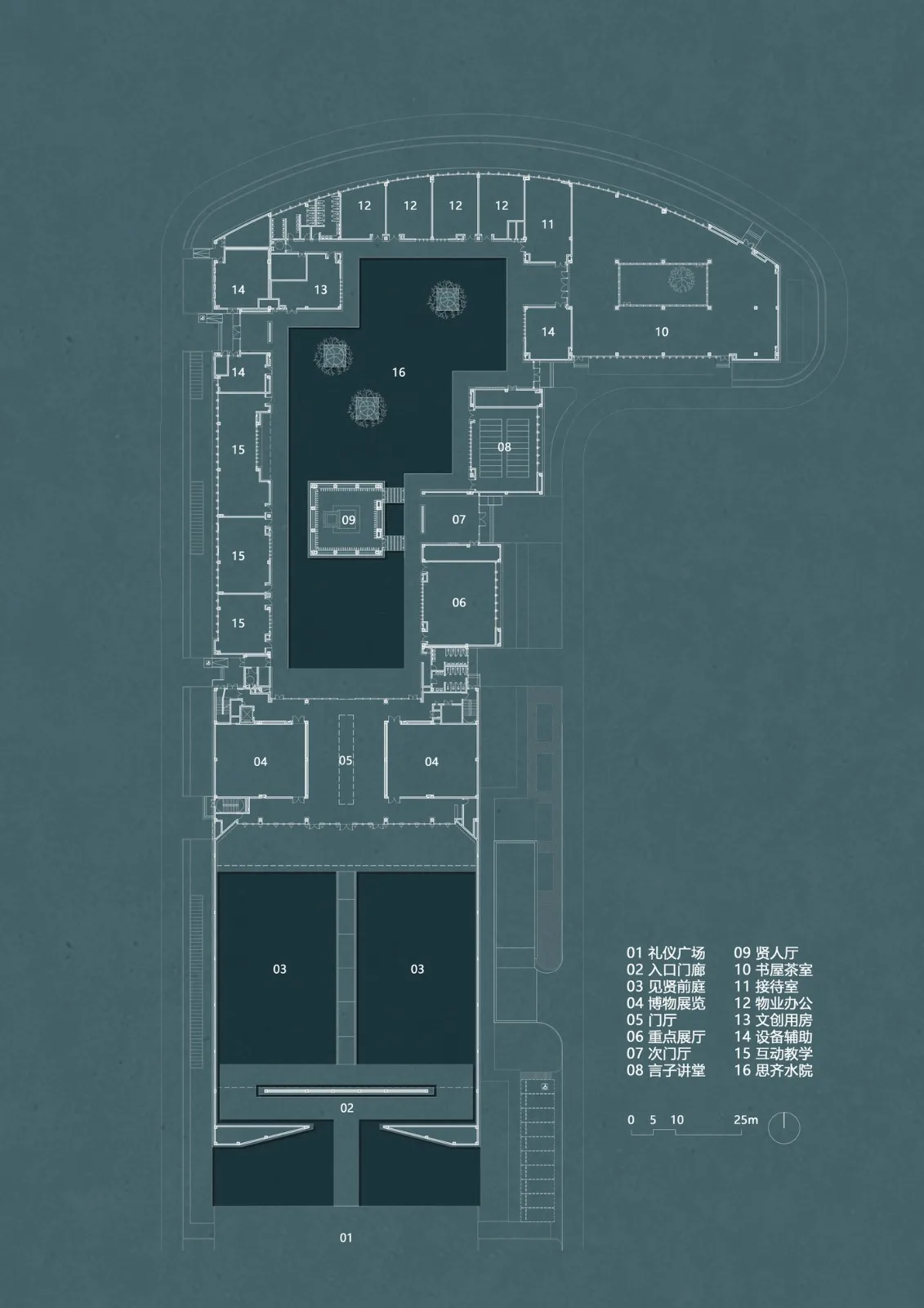 BIM建筑|言子书院 / 华南理工大学建筑设计研究院