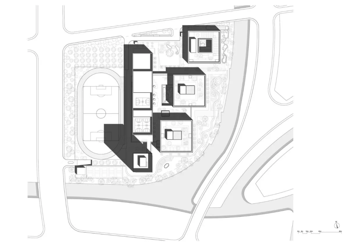 BIM建筑|苏州荟同学校 / Perkins Eastman