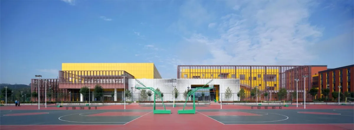 BIM建筑|神木中学项目 / 中科院建筑设计研究院有限公司