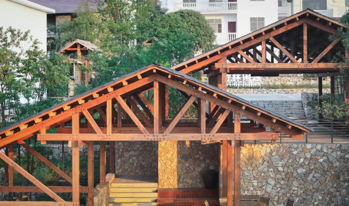 BIM建筑|东阳村木构实践 / 繁星建筑工作室