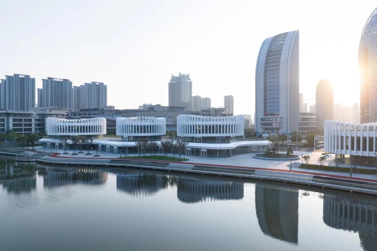 BIM建筑|兰花阁：九流渡滨河艺术街区 / UUA建筑师事务所