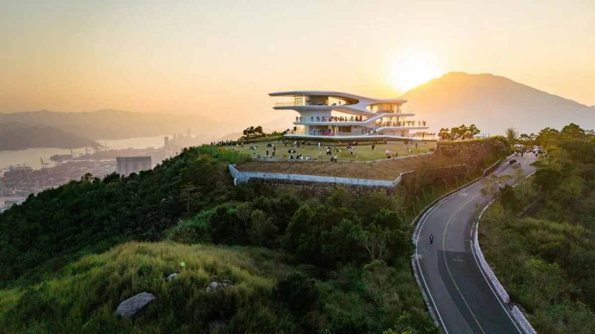 BIM建筑|孟凡浩深圳首作，山海新地标，盐田云海驿站 / line+建筑事务所