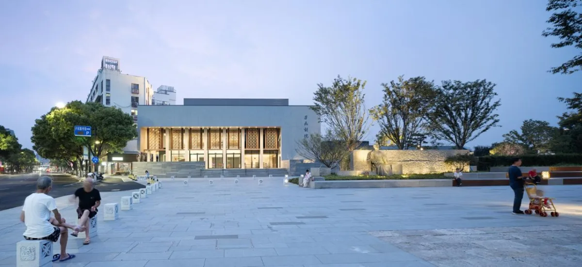 BIM建筑|蔡元培广场及孑民图书馆 / 浙江大学建筑设计研究院
