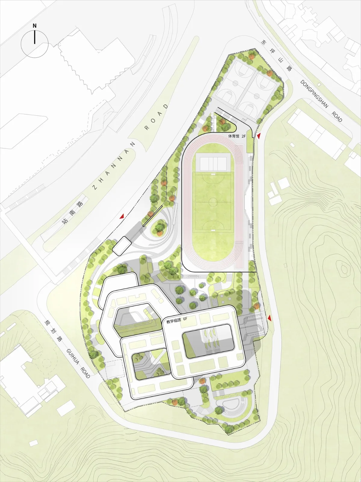 BIM建筑|厦门市金榜小学 / 厦门合立道工程设计一院 一致建筑工作室
