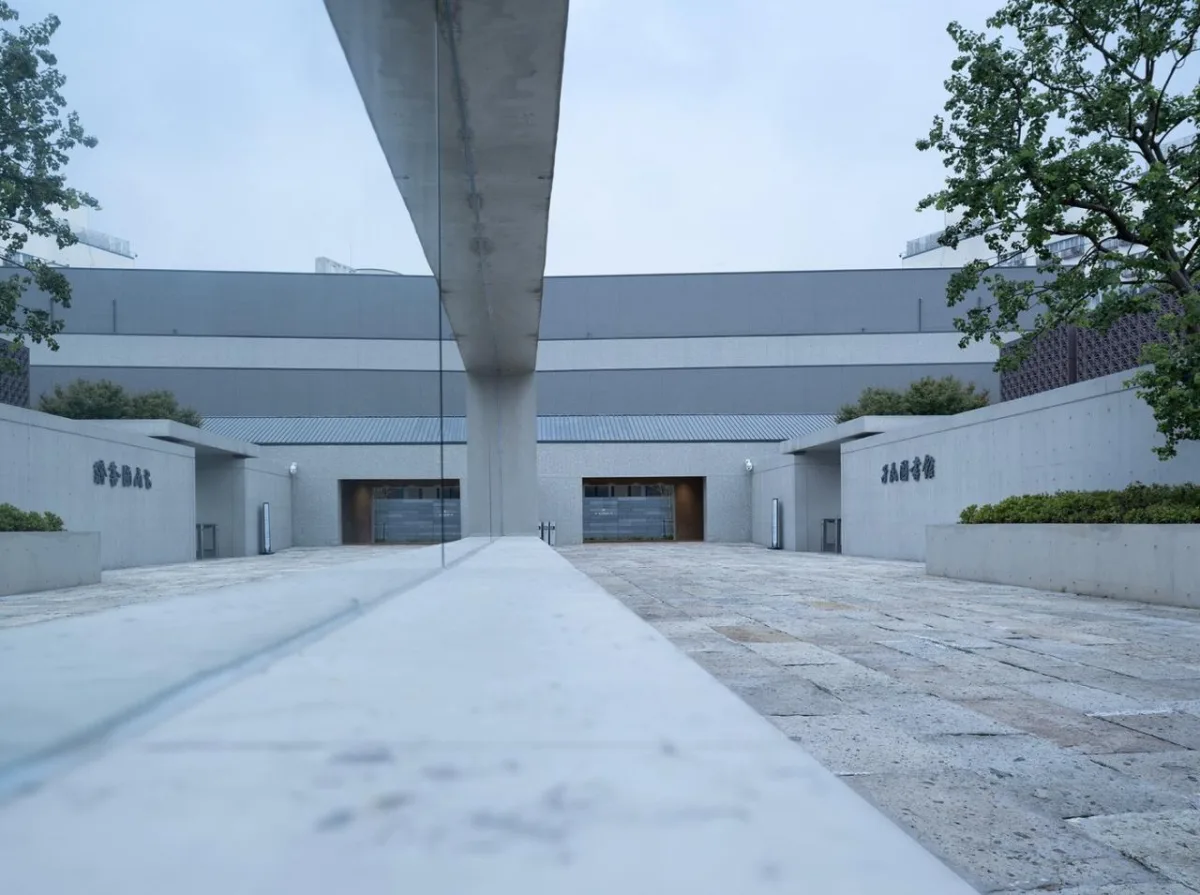 BIM建筑|蔡元培广场及孑民图书馆 / 浙江大学建筑设计研究院