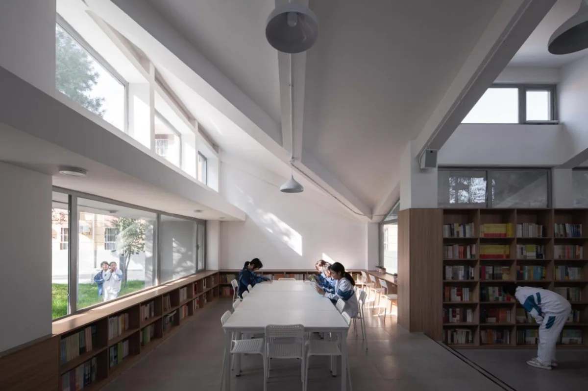 BIM建筑|陕西希望工程校园图书馆2.0 / 垣建筑