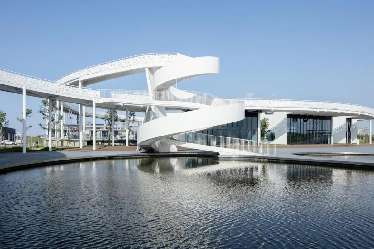 BIM建筑|宜兴城市污水资源概念厂 / 清华院 素朴工作室