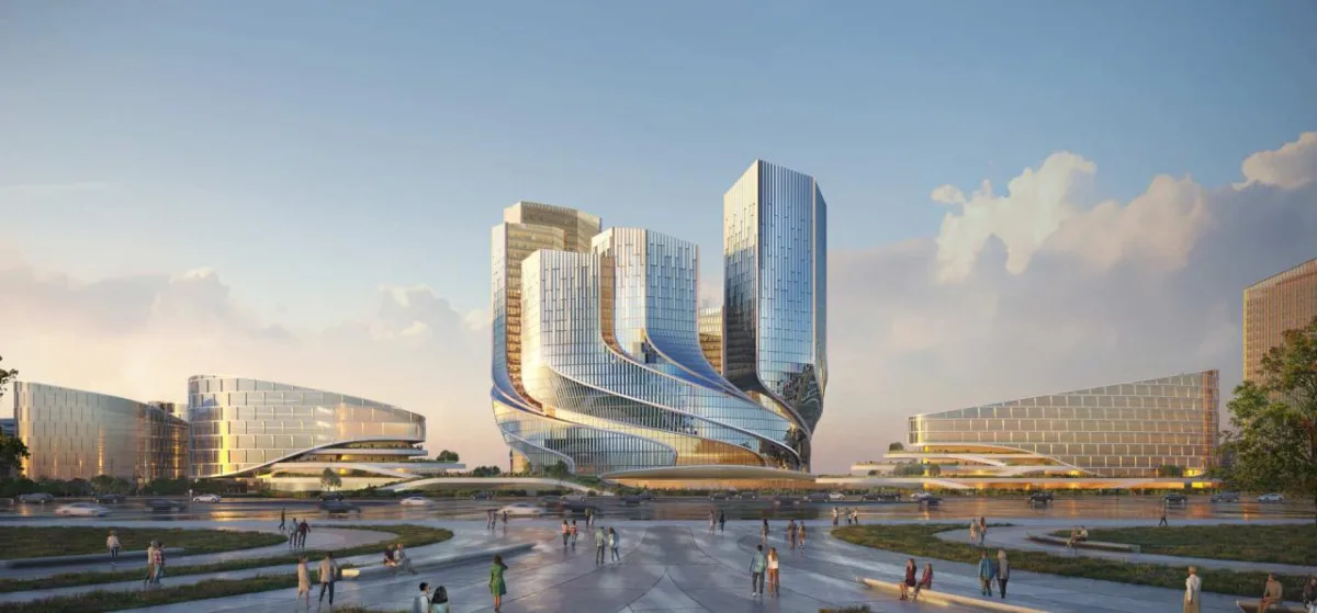 BIM建筑|螺旋大楼：‘腾讯深圳新总部’设计竞赛 / 奥雷·舍人