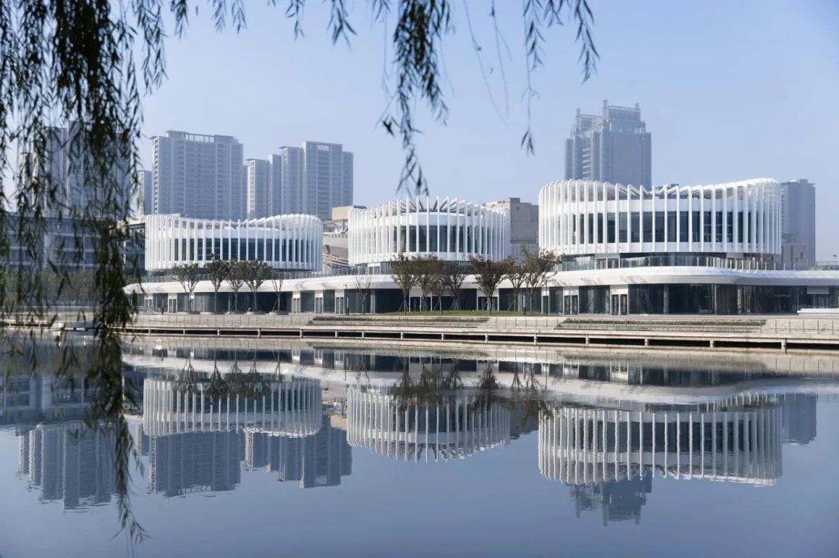 BIM建筑|兰花阁：九流渡滨河艺术街区 / UUA建筑师事务所