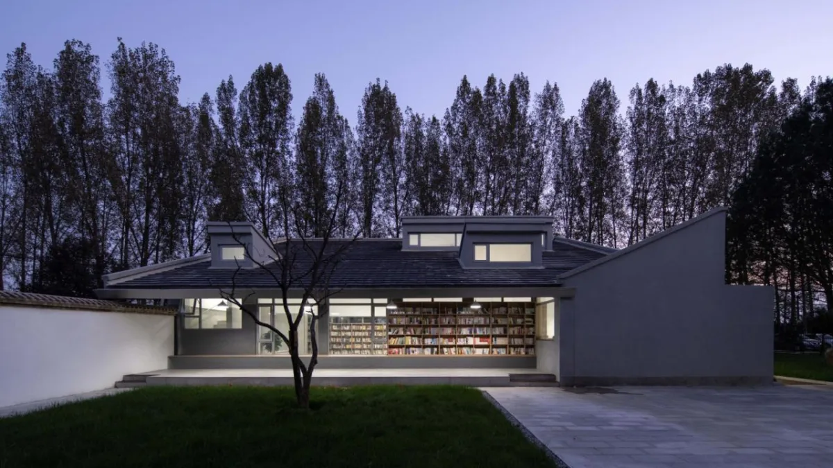 BIM建筑|陕西希望工程校园图书馆2.0 / 垣建筑