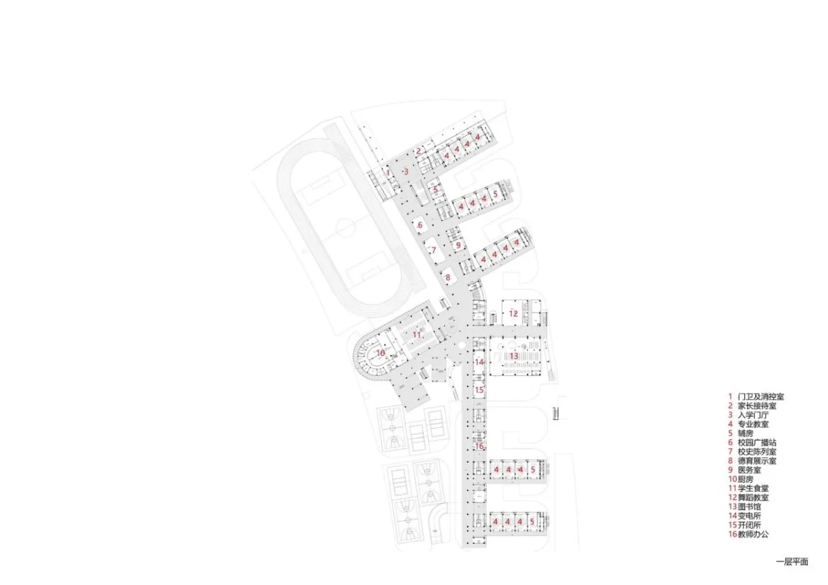 BIM建筑|南通市能达中学 / 九城都市建筑
