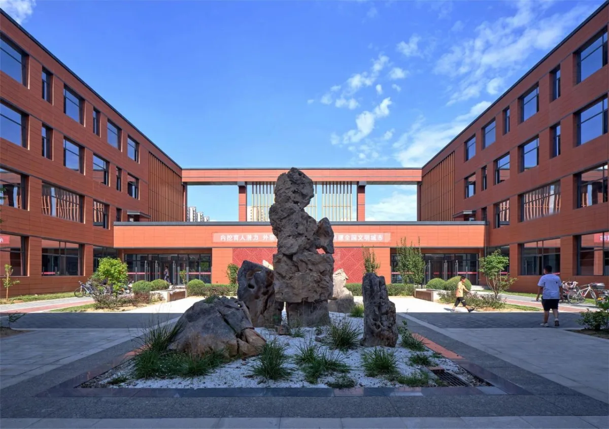 BIM建筑|神木中学项目 / 中科院建筑设计研究院有限公司