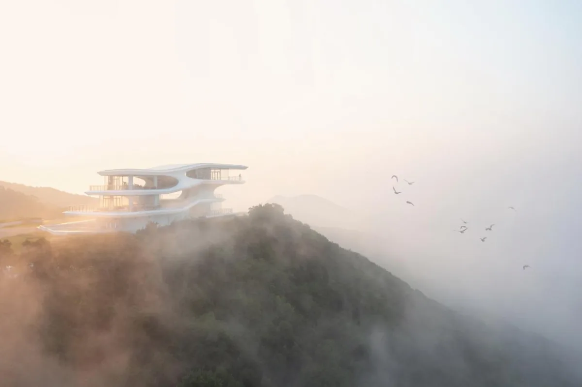 BIM建筑|孟凡浩深圳首作，山海新地标，盐田云海驿站 / line+建筑事务所