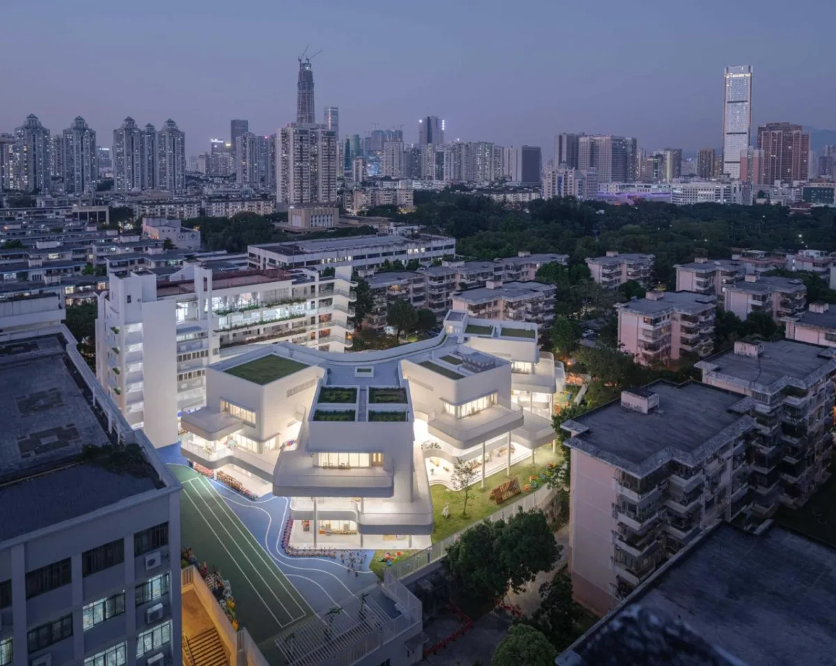BIM建筑|深圳市第二幼儿园 / 徐昀超建筑工作室