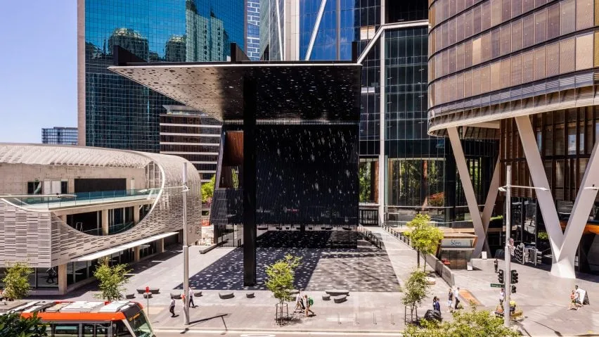 BIM建筑|阿贾耶和博伊德设计悉尼广场巨型雨棚